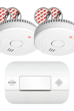 Flitsaanbieding ELRO FF1840 Brandpreventieset - 2x Rookmelder met 5 Jaar Batterij & Koolmonoxidemelder met 10 jaar s